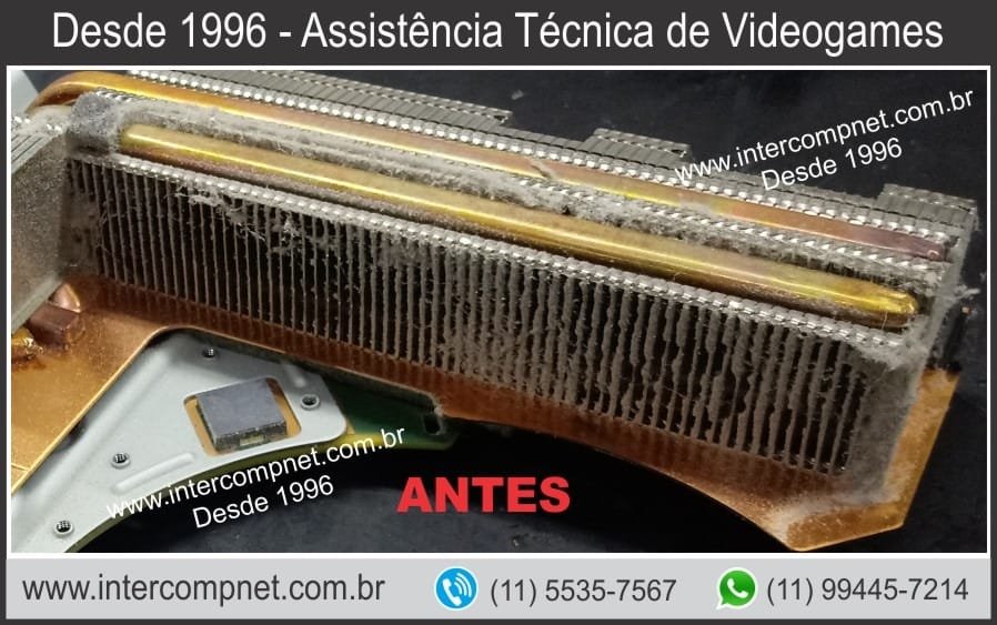 Sistema de ventilação obstruido e aquecendo muito, pode ser a causa de varios problemas e sintomas