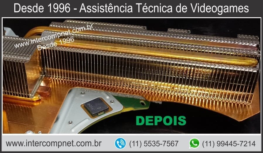 Após a manutenção e limpeza do sistema de ventilação, o console parou de desligar sozinho