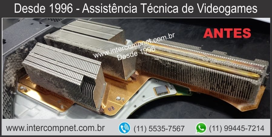 O aquecimento pode causa varios tipos de problemas para o console do seu videogame